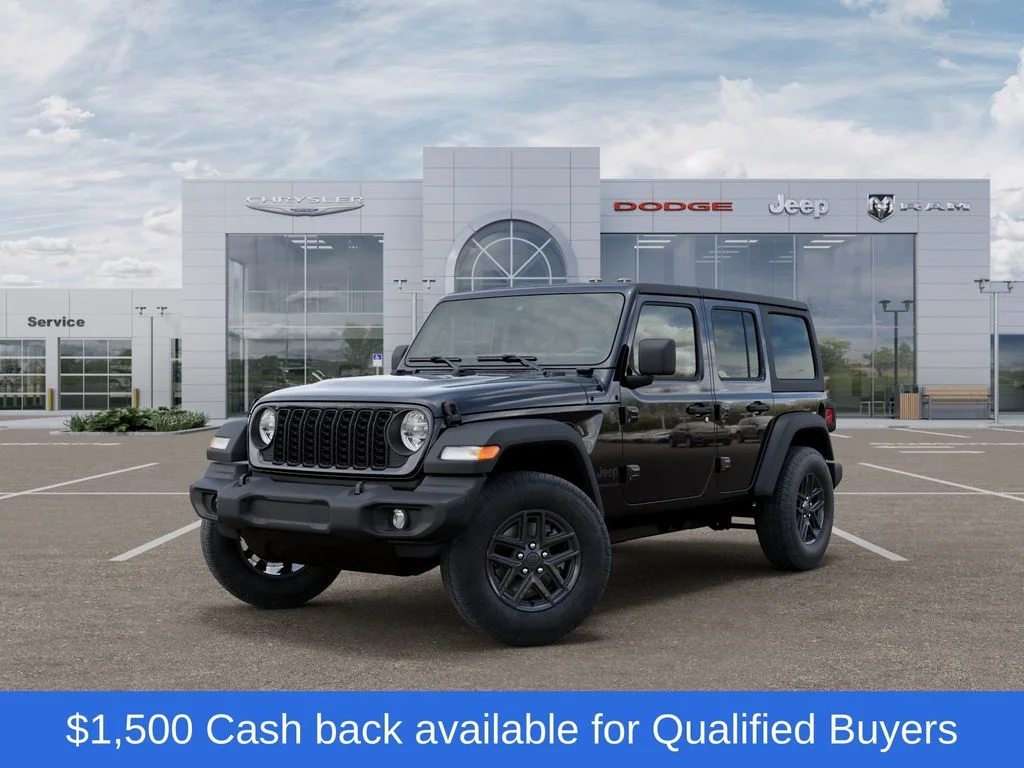 New 2026 Black Jeep Sport S image 1