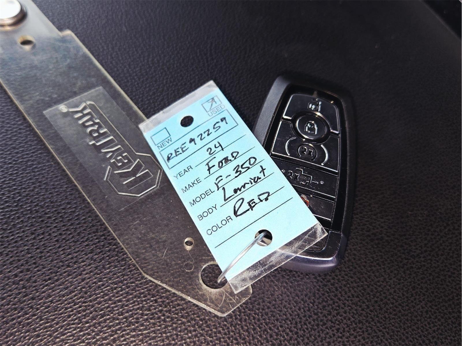 Used 2024 Rapid Red Metallic Tinted Clearcoat Ford LARIAT image 74