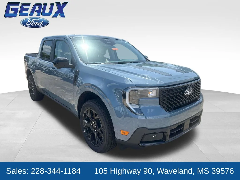 New 2026 Azure Gray Metallic Tri-Coat Ford Lariat® image 1