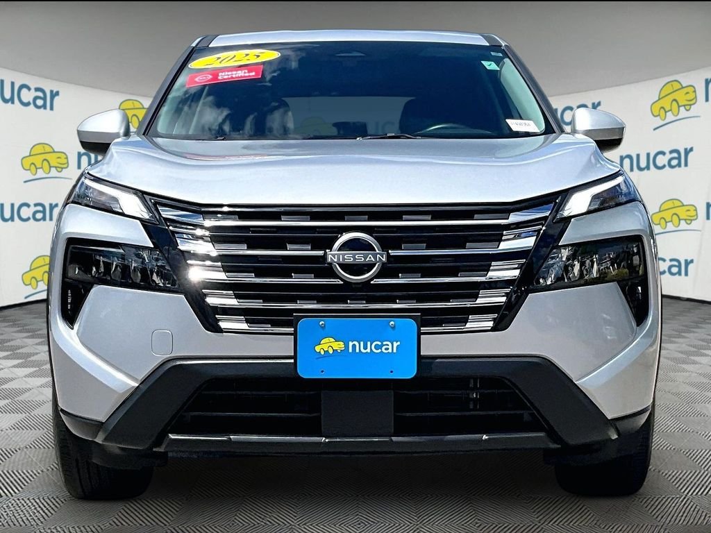 Certified Used 2025 Silver Nissan SV image 2