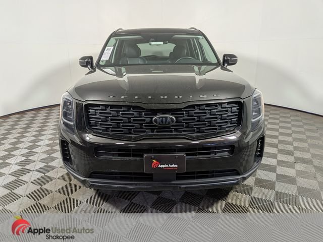 Used 2021 Black Kia EX image 2