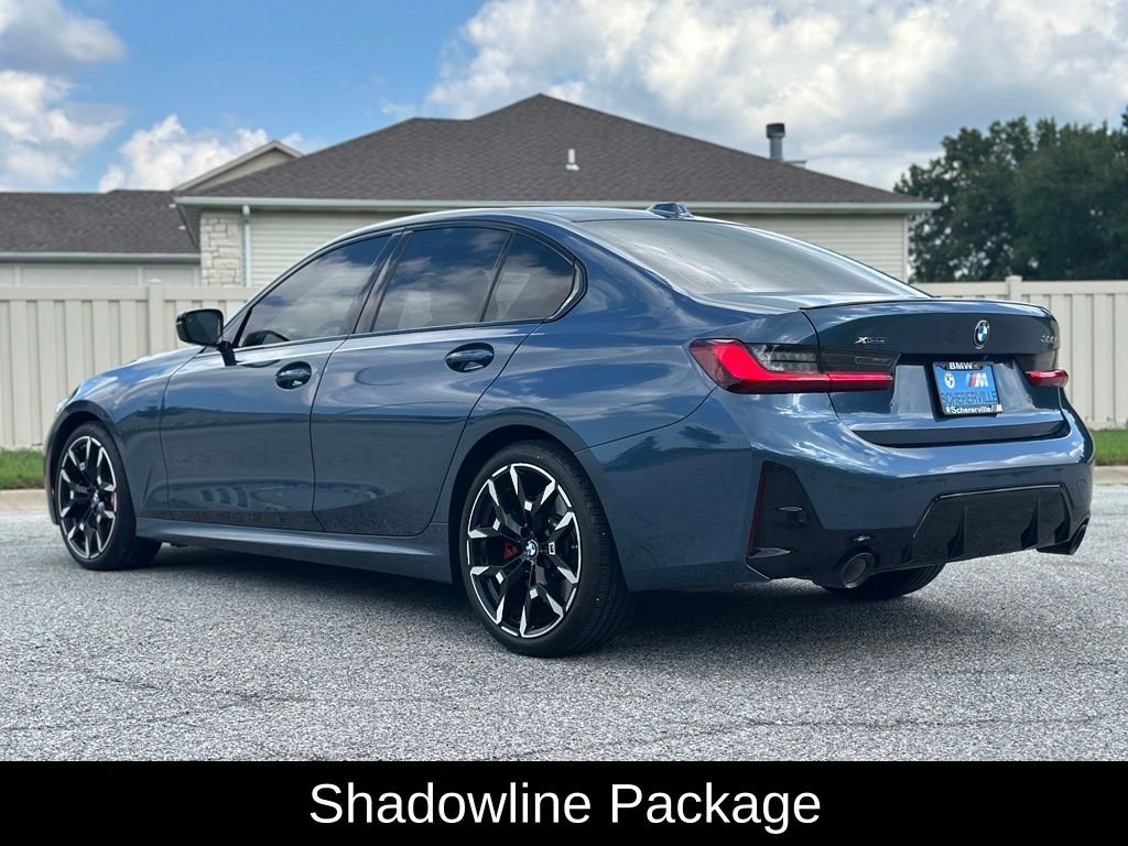 Certified Used 2025 Arctic Race Blue metallic BMW 330i xDrive image 5