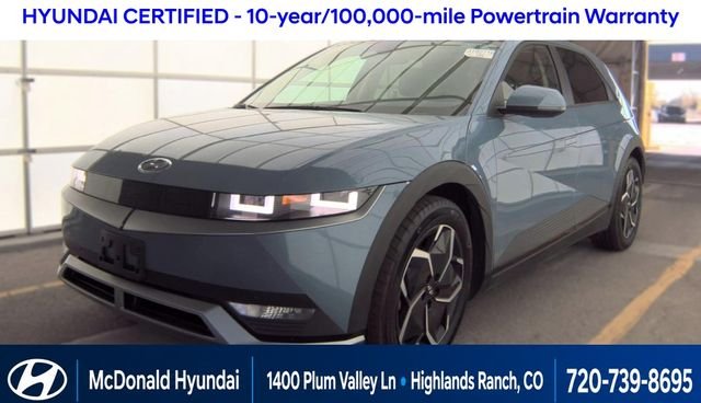 Certified Used 2024 Blue Hyundai SEL image 1