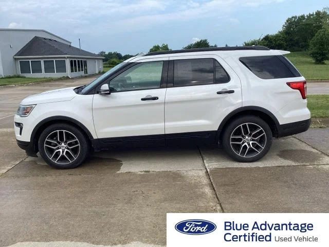 Used 2019 White Ford Sport image 1