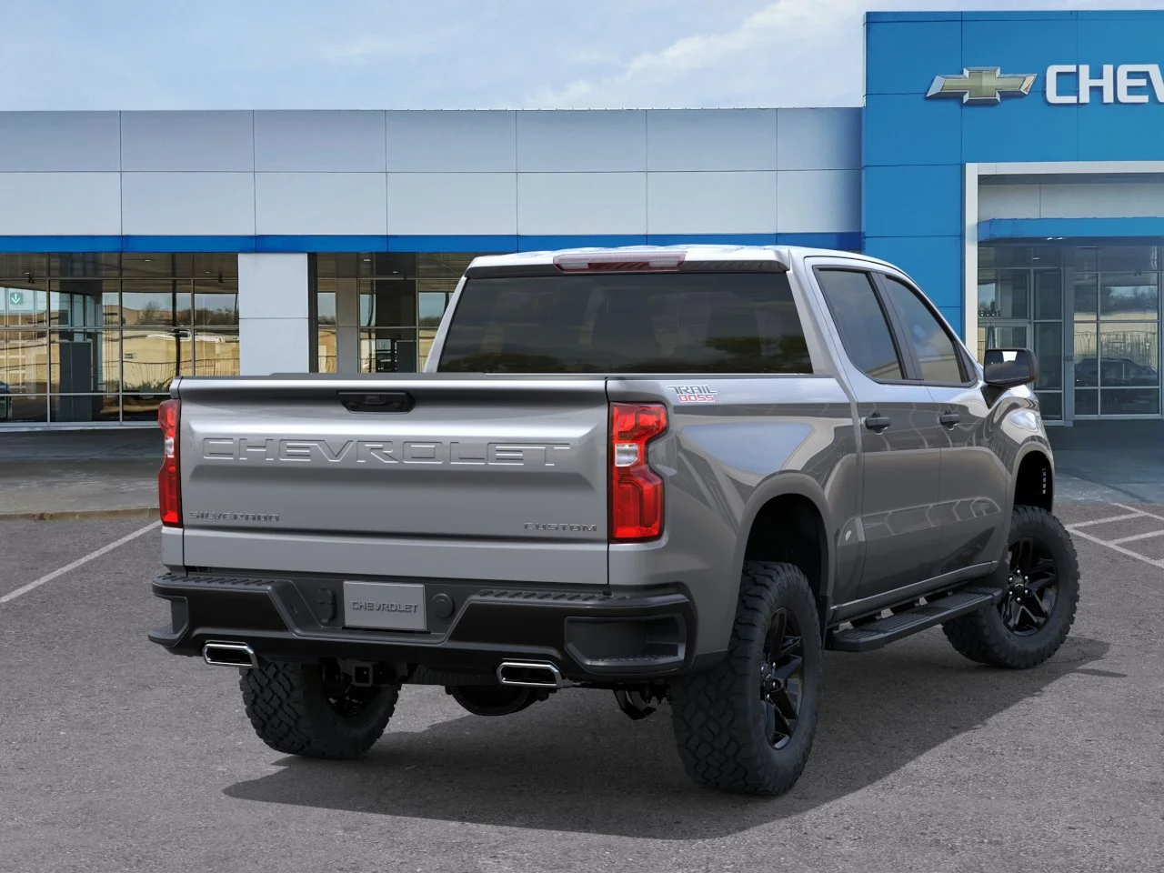 New 2026 Sterling Gray Metallic Chevrolet Custom Trail Boss image 4
