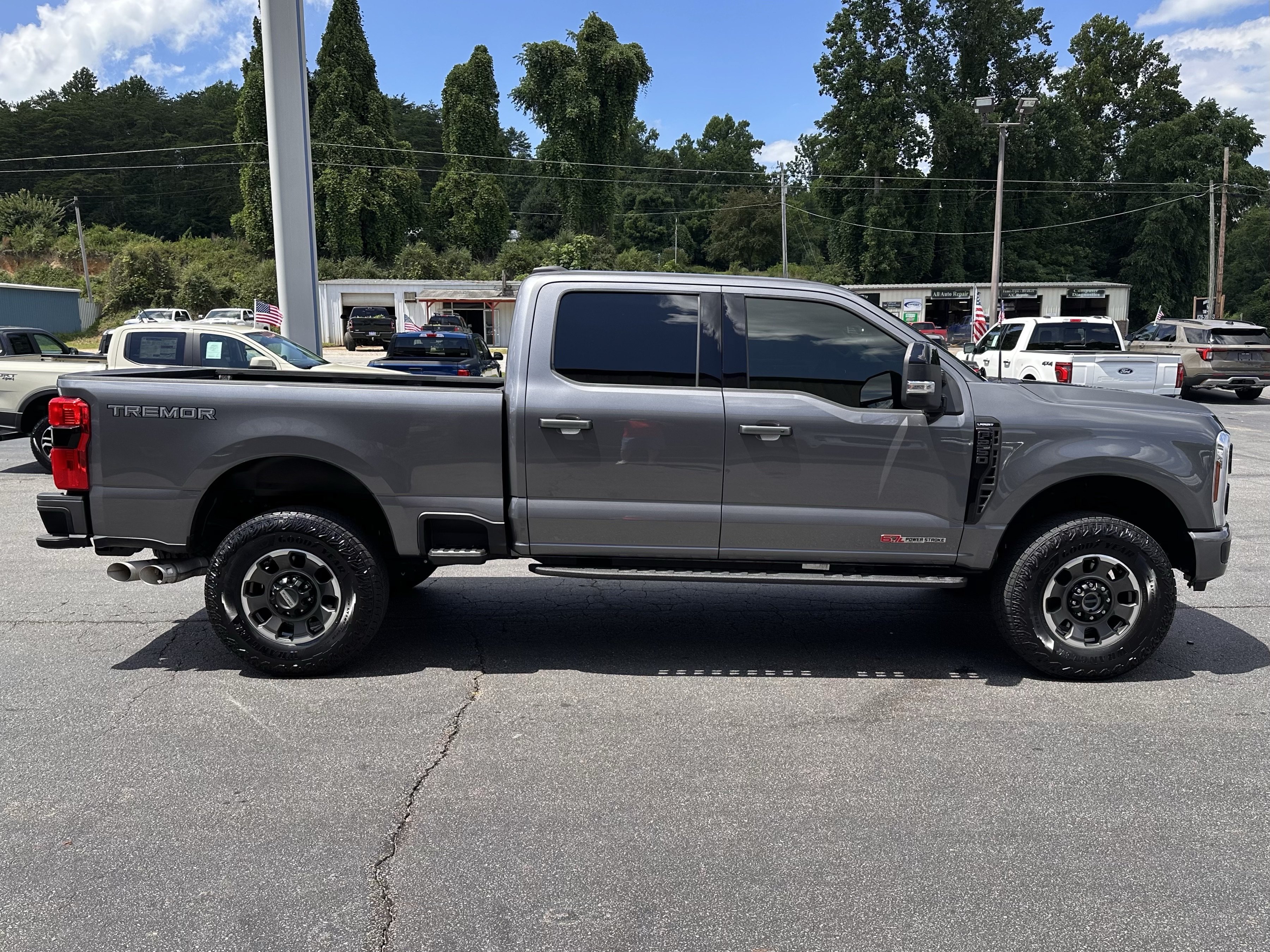 Certified Used 2024 Light Blue Clearcoat Metallic Ford Lariat Tremor image 5