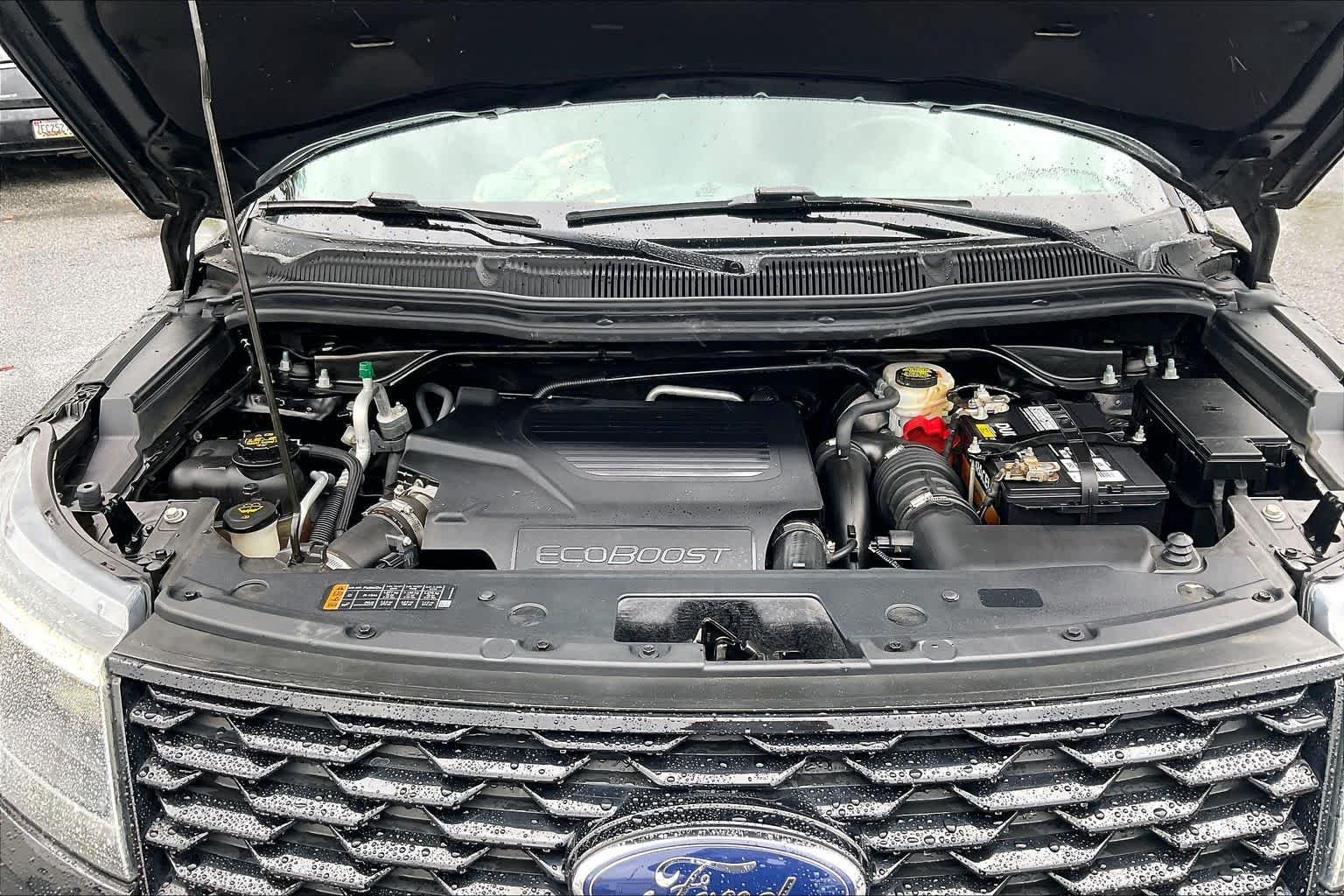 Used 2018 Shadow Black Ford Sport image 34
