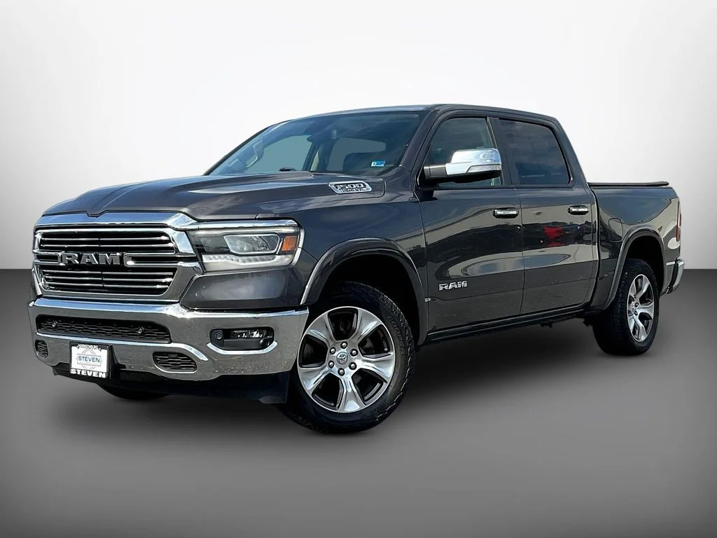 Certified Used 2019 Granite Crystal Clearcoat Metallic Ram Laramie image 3