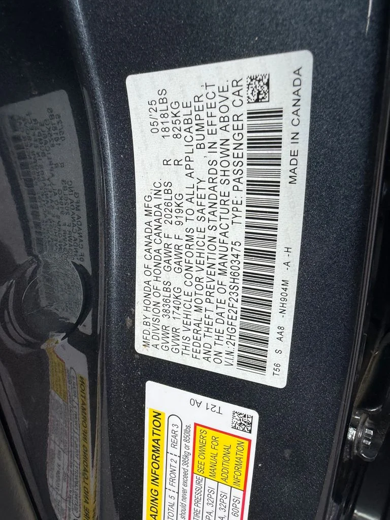 Used 2025 Silver Honda LX image 26