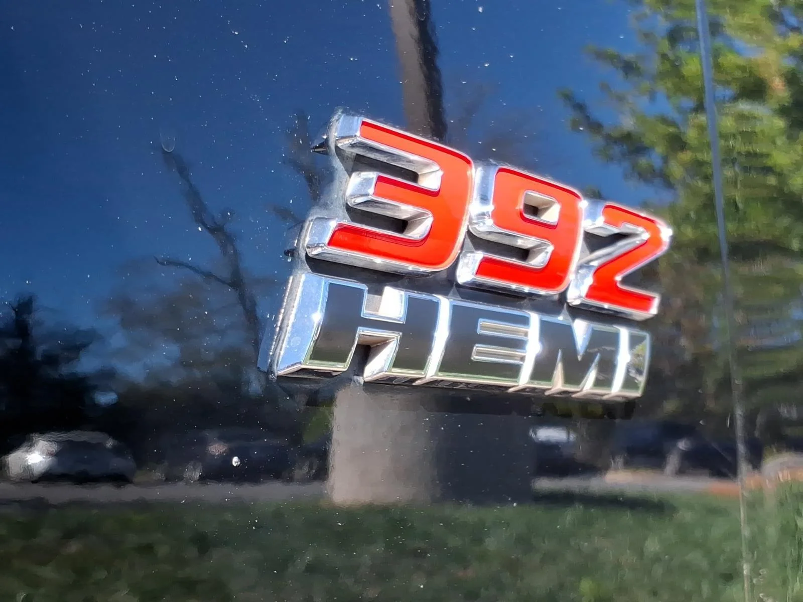 Used 2020 Pitch Black Clearcoat Dodge Scat Pack image 3
