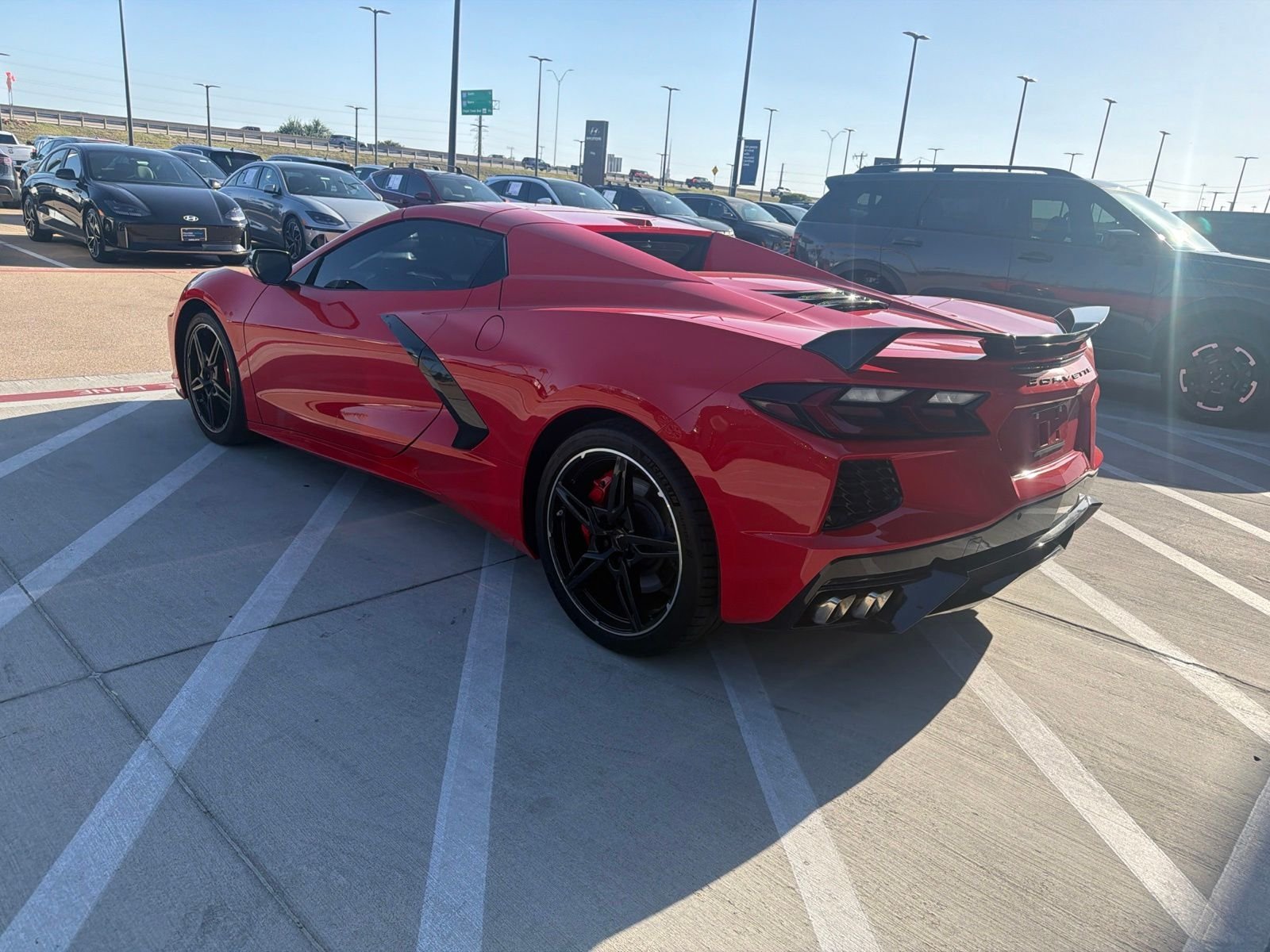 Used 2021 Torch Red Chevrolet Stingray image 6