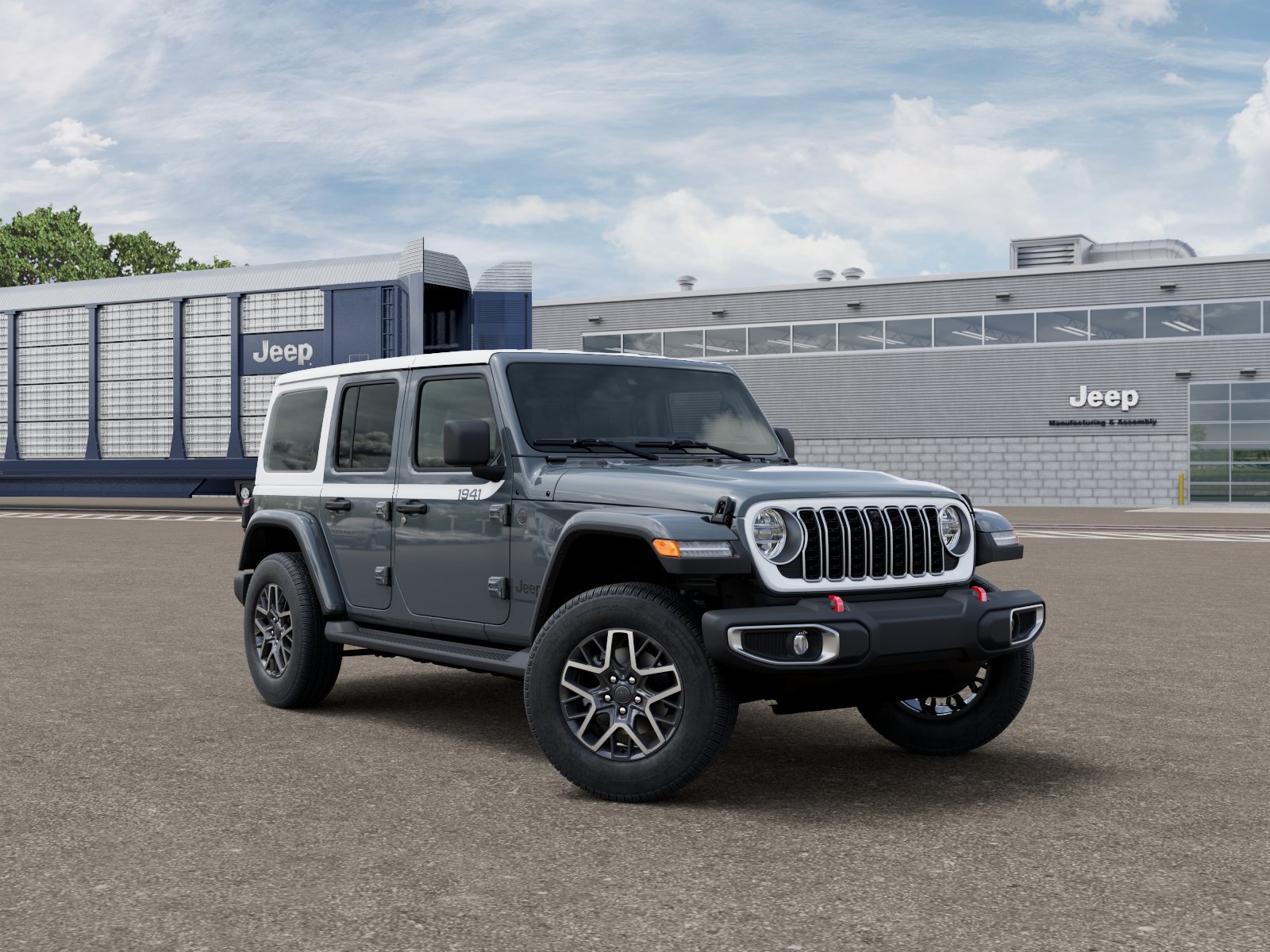 New 2026 Anvil Clear-Coat Exterior Paint Jeep Sahara image 3