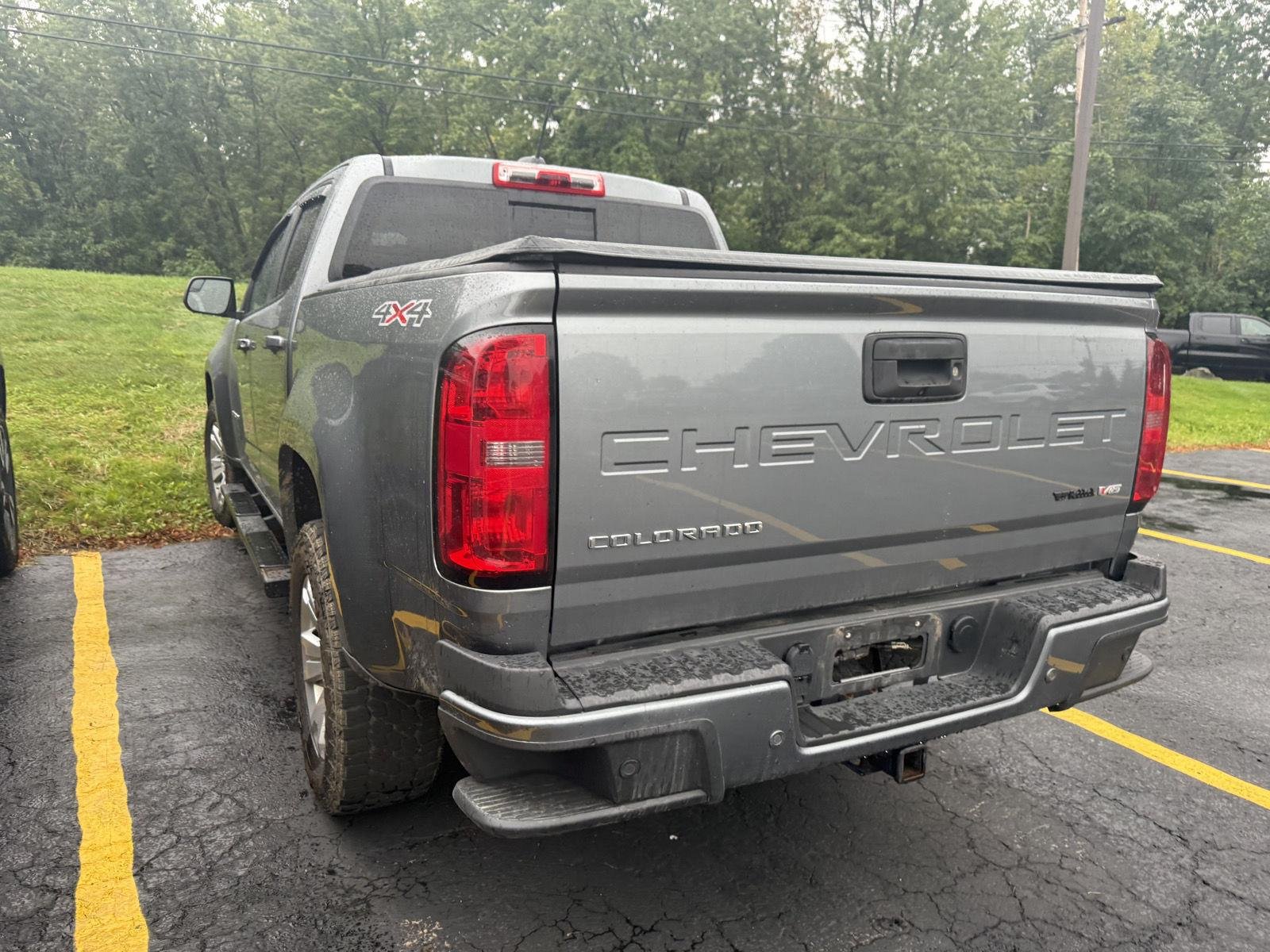 Used 2021 Satin Steel Metallic Chevrolet 4WD LT image 2