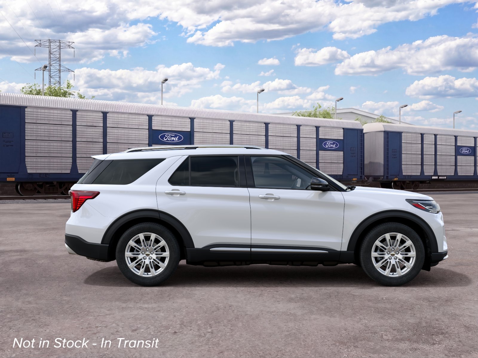 New 2027 Star White Metallic Tri-Coat Ford Platinum™ image 5
