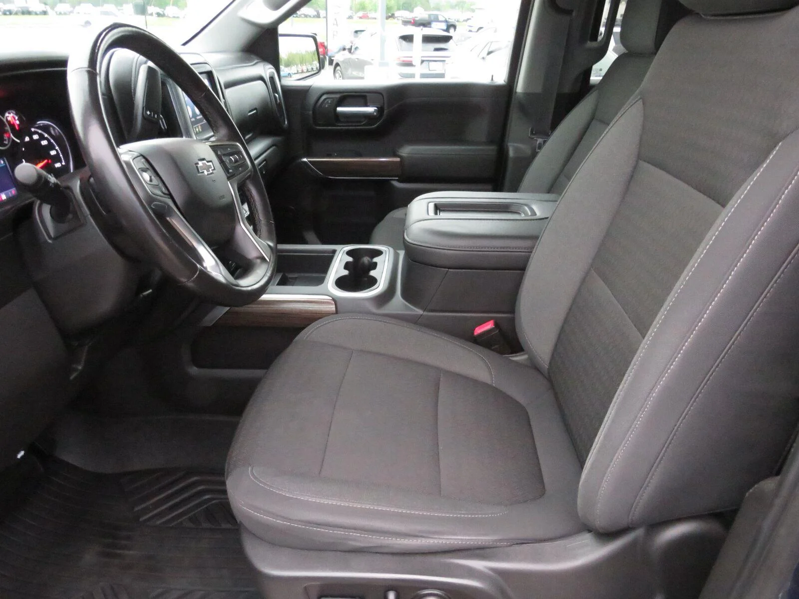 Used 2021 NORTHSKY BLUE METALLIC Chevrolet LT Trail Boss image 20