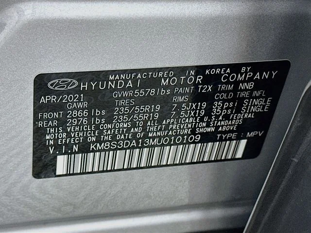 Certified Pre-Owned 2021 Hyundai Santa Fe Hybrid SEL Premium