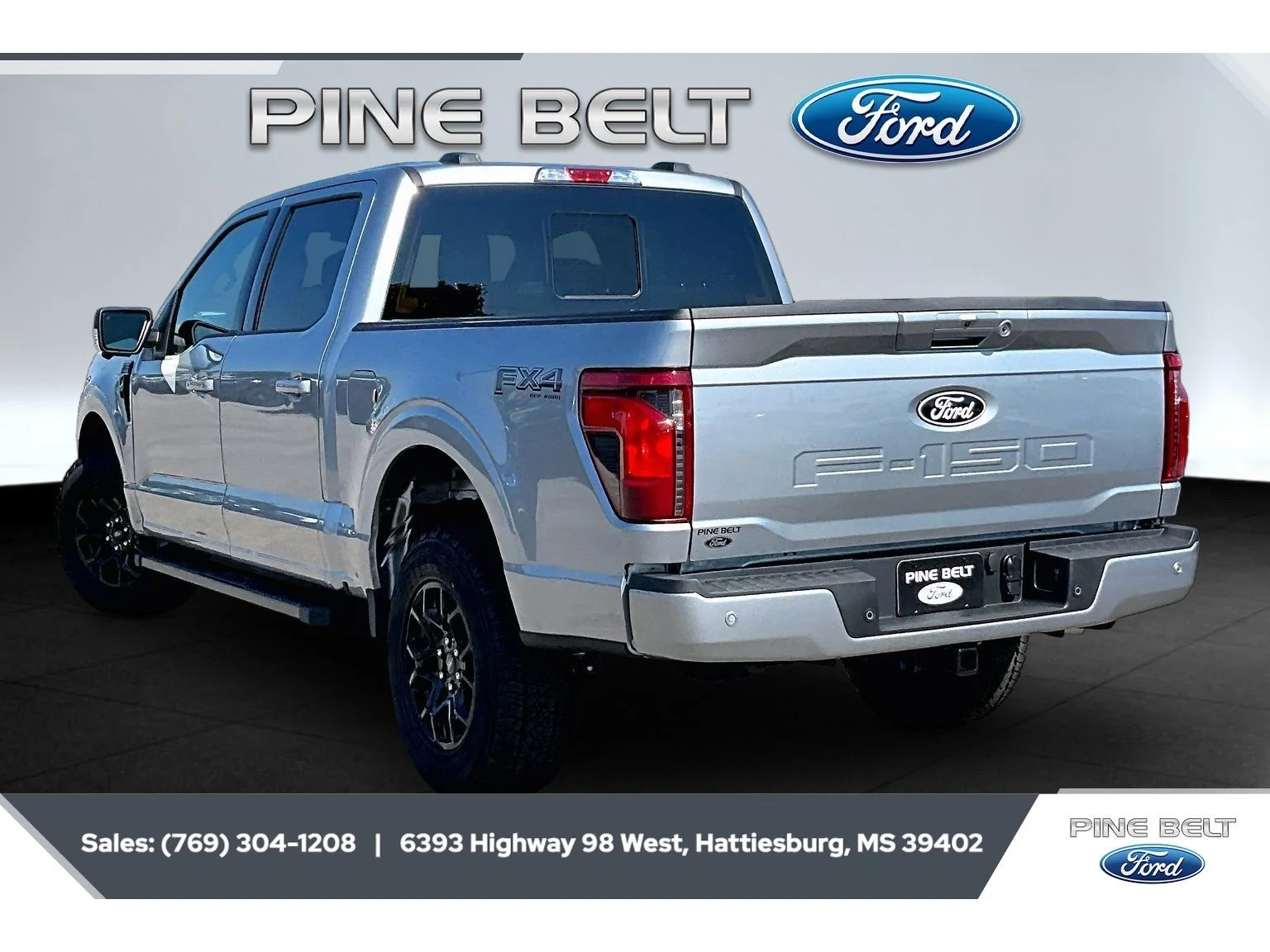 New 2026 Iconic Silver Metallic Ford XLT image 2