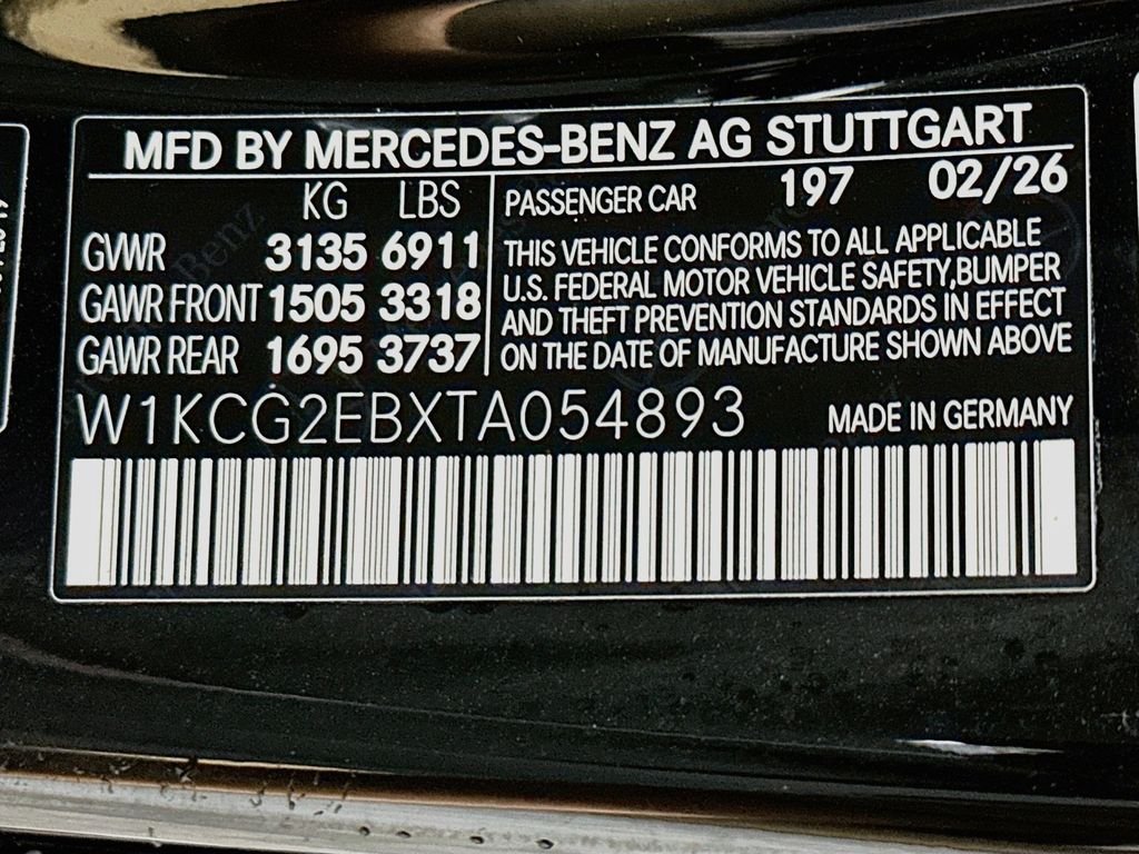 New 2026 Obsidian Black Metallic Mercedes-Benz 450 image 32