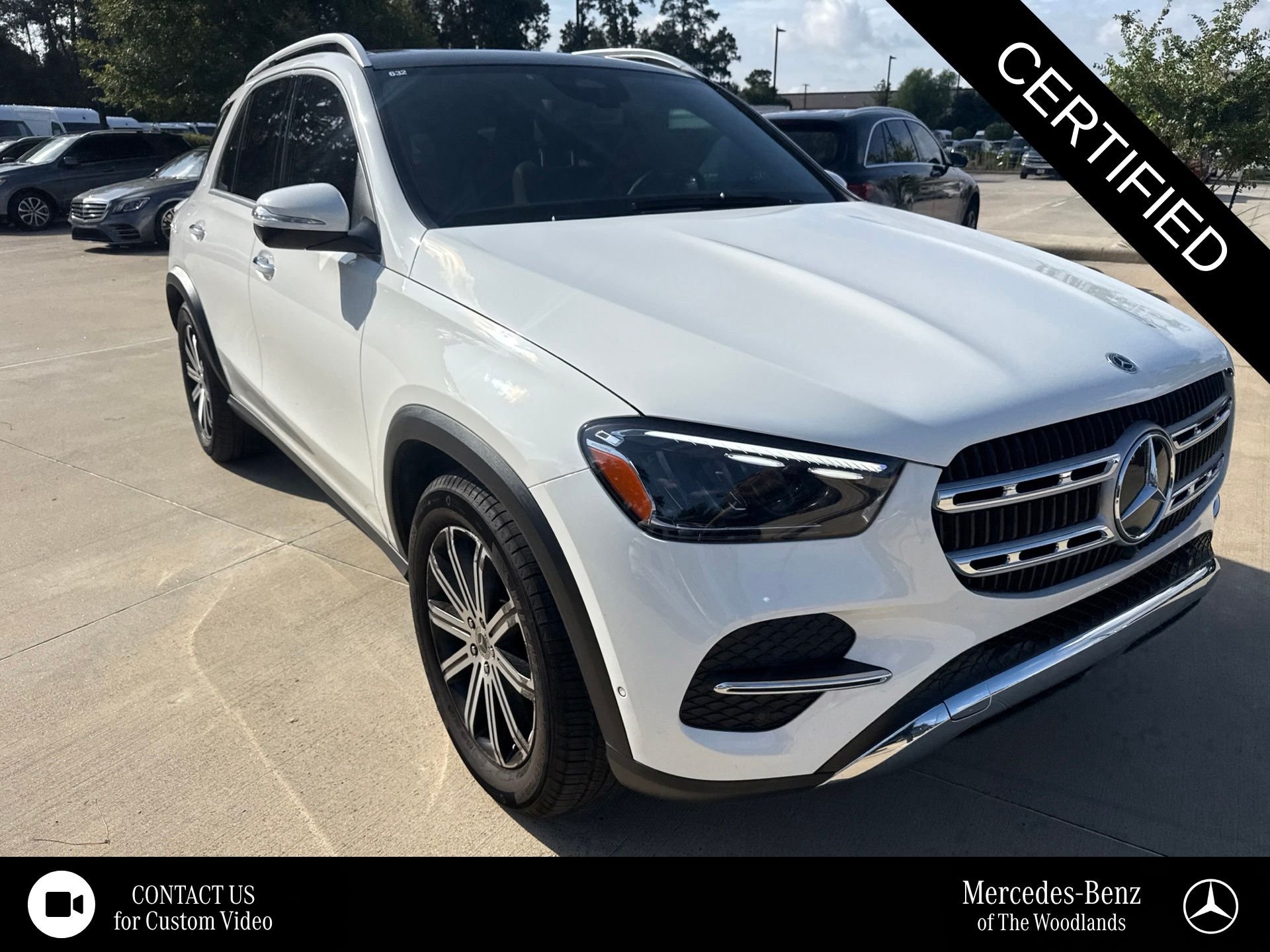 Certified Used 2026 Polar White Mercedes-Benz GLE 350 image 1