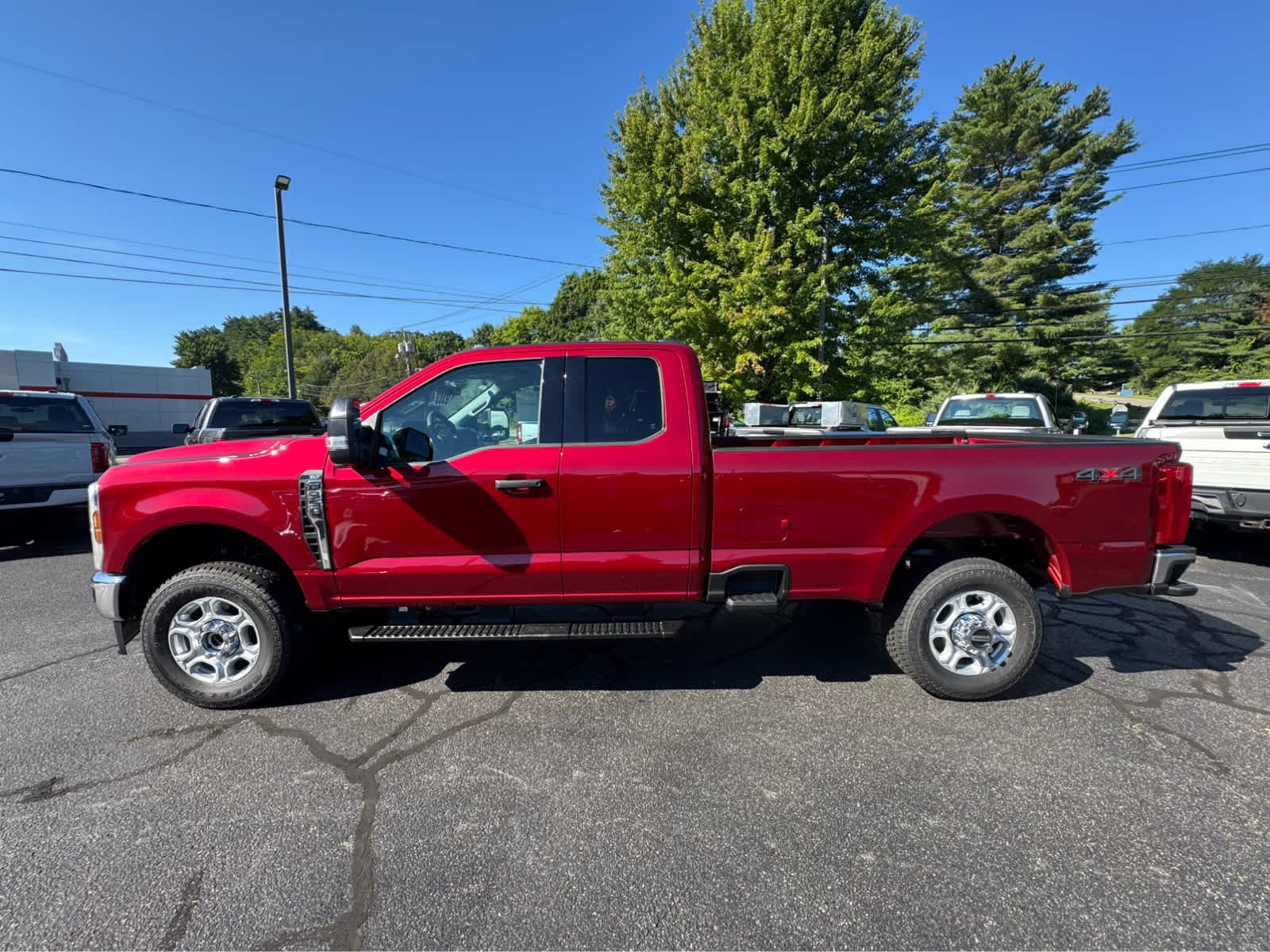 New 2026 Ruby Red Metallic Tinted Clearcoat Ford XLT image 2