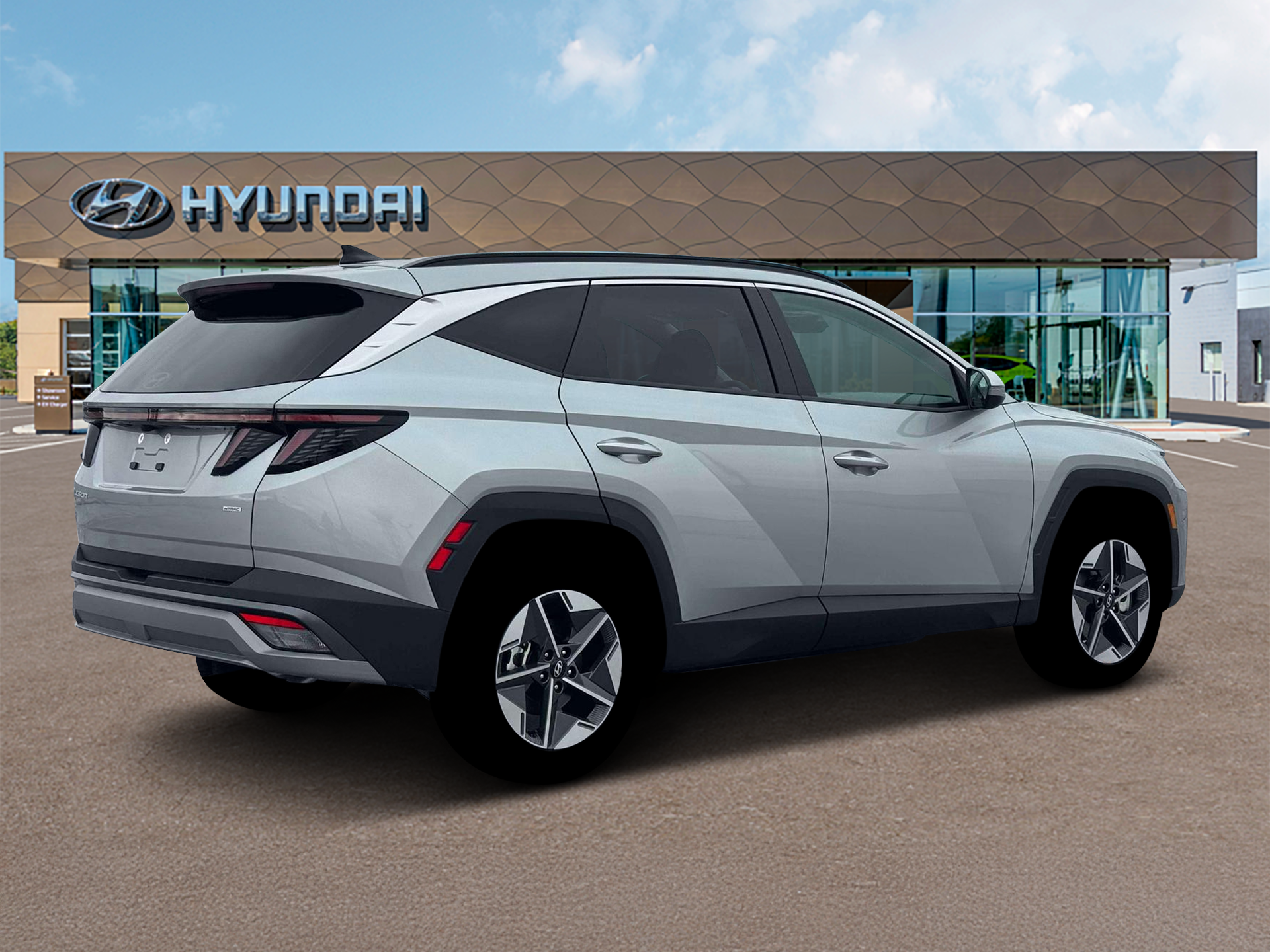 New 2026 Shimmering Silver Hyundai SEL Premium AWD image 8