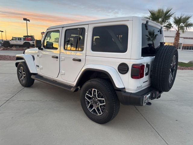 New 2026 Bright White Clear-Coat Exterior Paint Jeep Sahara image 3
