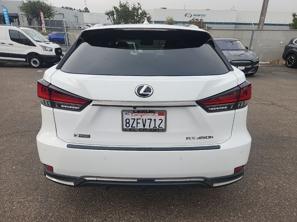 Used 2022 White Lexus 450h F Sport image 12