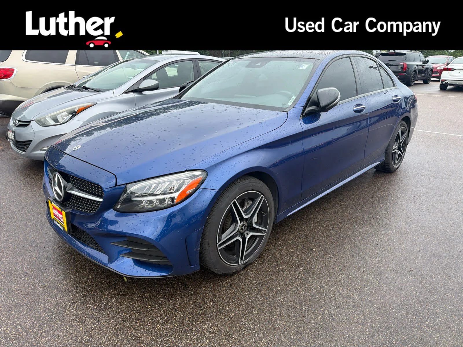 Used 2021 Brilliant Blue Metallic Mercedes-Benz C 300 image 1