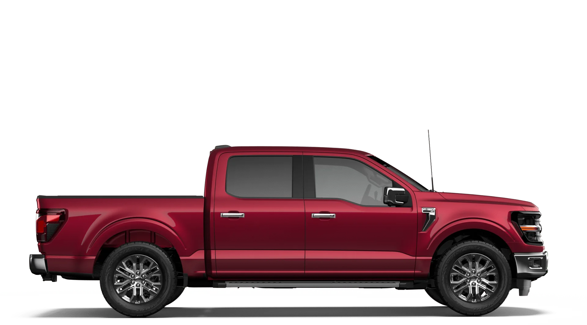New 2026 Ruby Red Metallic Tinted Clearcoat Ford XLT image 44