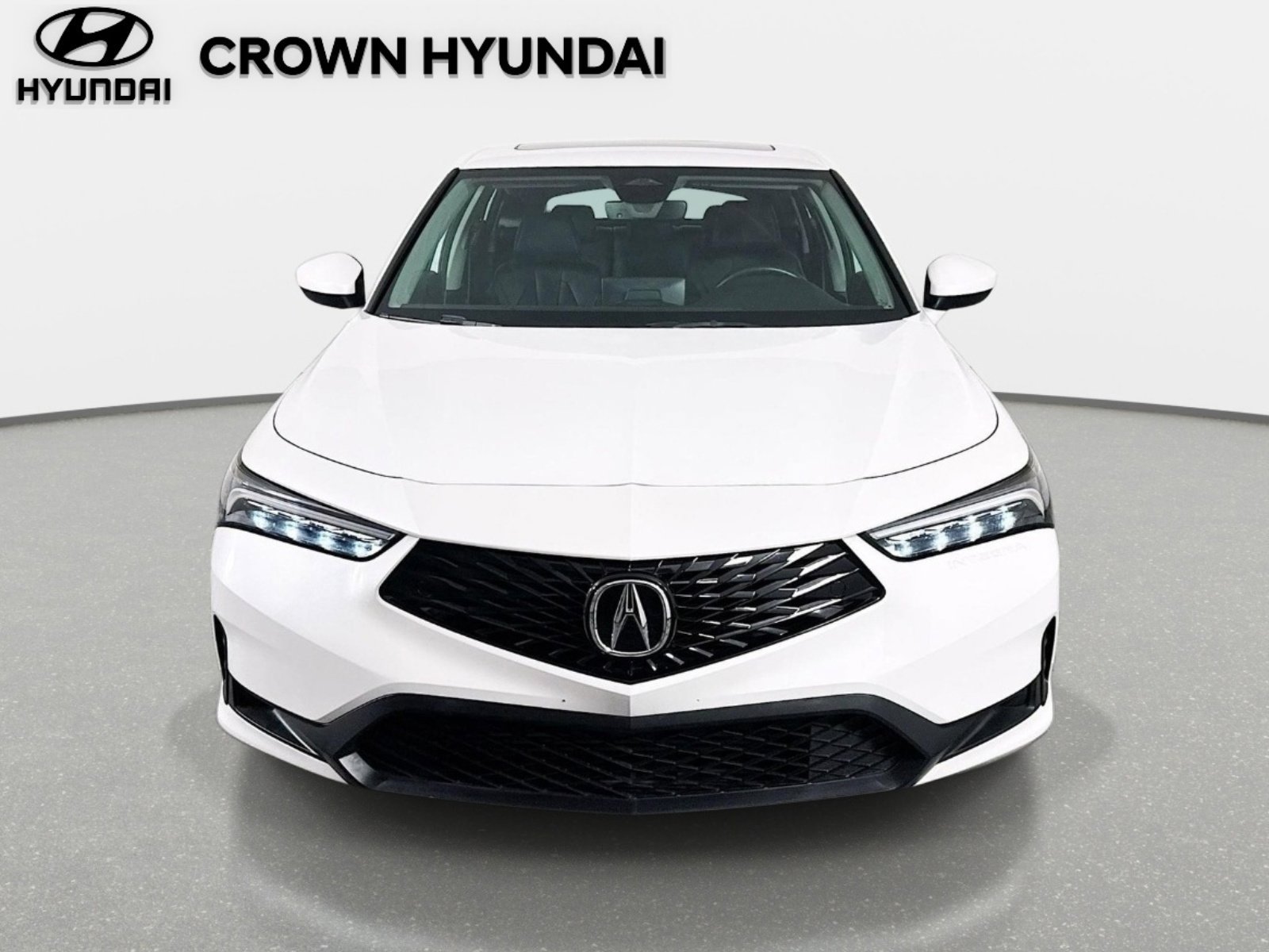 Used 2023 Platinum White Acura Base image 2