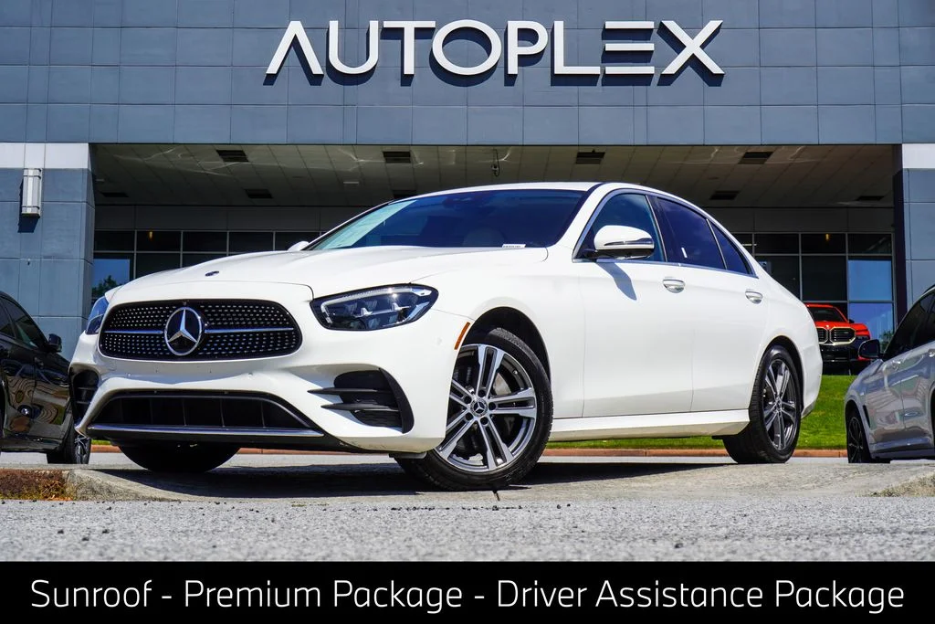 Used 2022 White Mercedes-Benz E 350 image 1