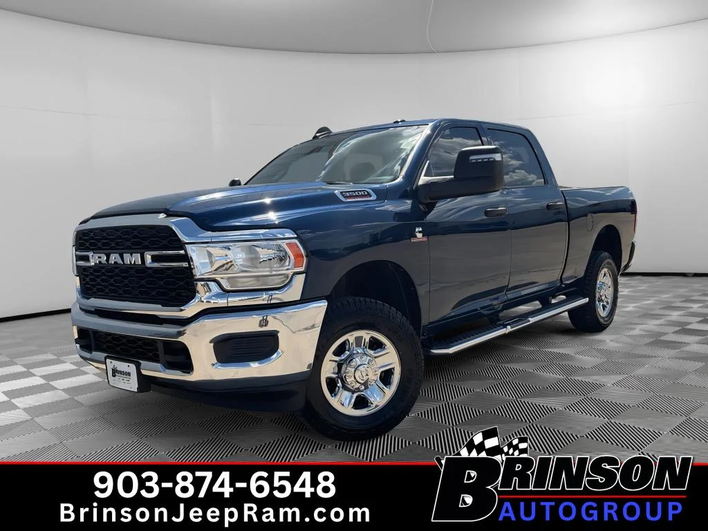 Used 2024 Patriot Blue Pearlcoat Ram Tradesman image 1