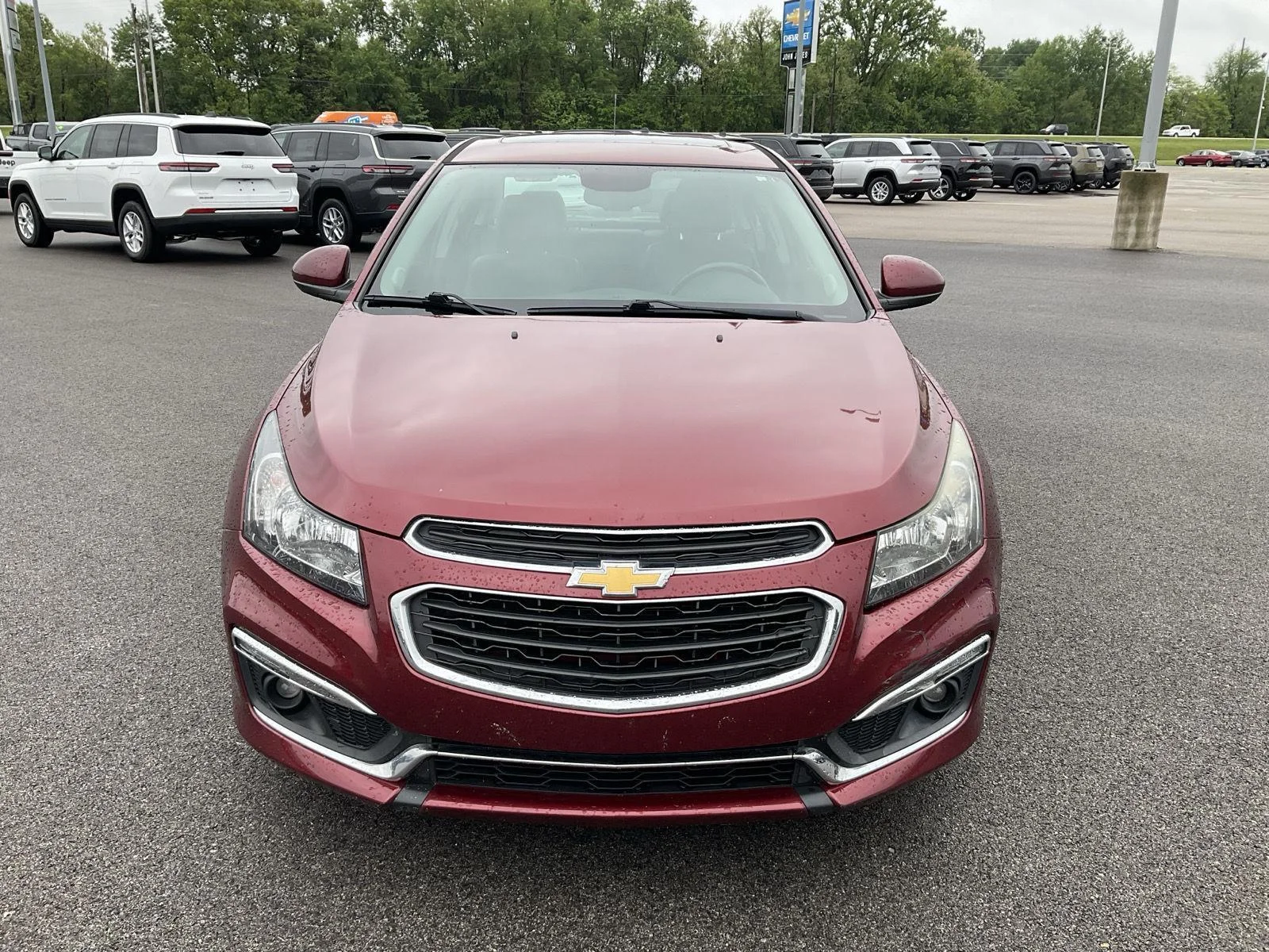 Used 2015 Chevrolet Cruze LTZ with VIN 1G1PG5SB4F7163412 for sale in Corydon, IN