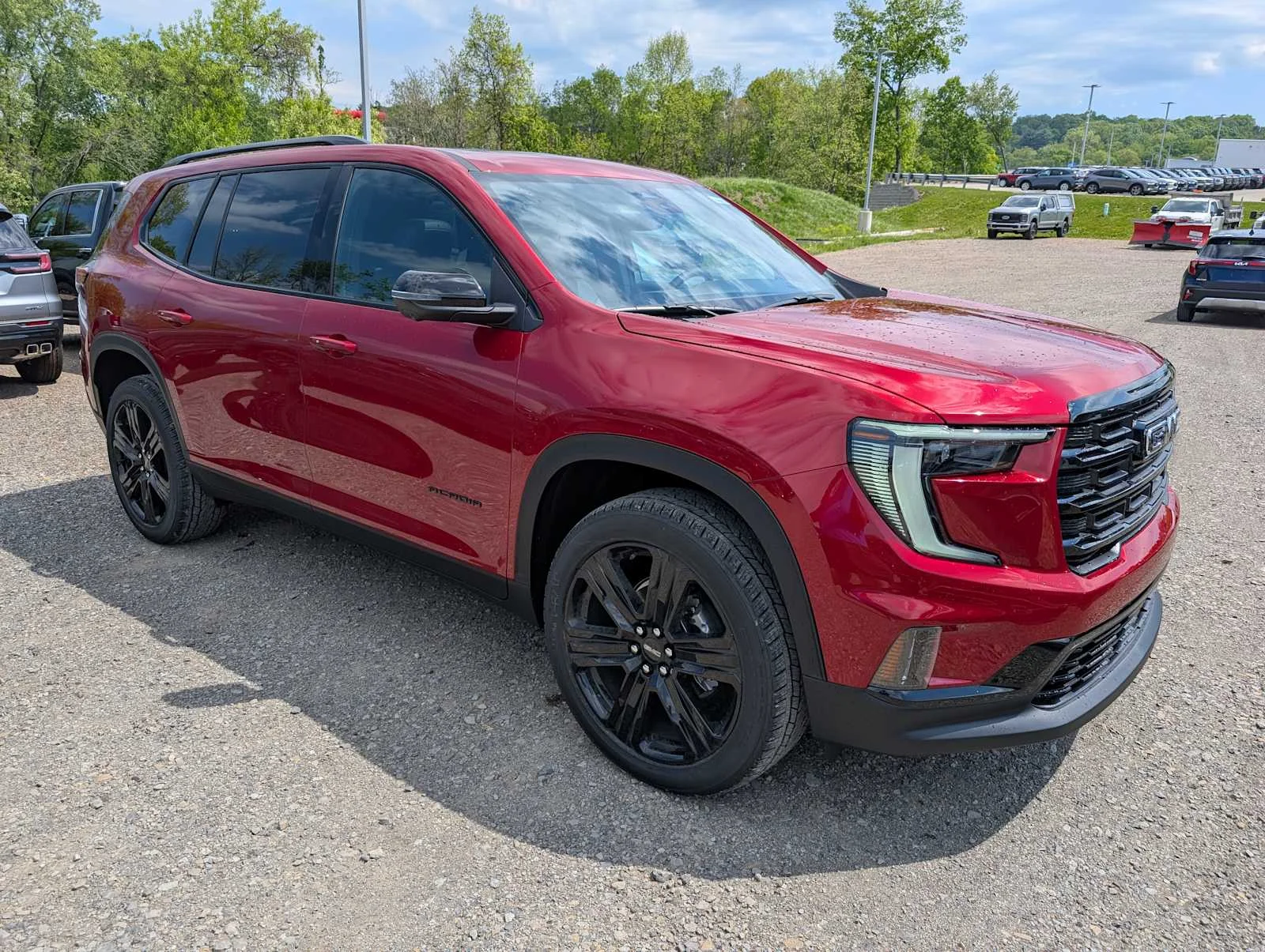 New 2026 Volcanic Red Tintcoat GMC Elevation image 6