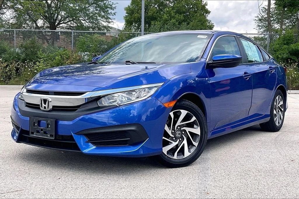 Used 2016 Blue Honda EX image 12