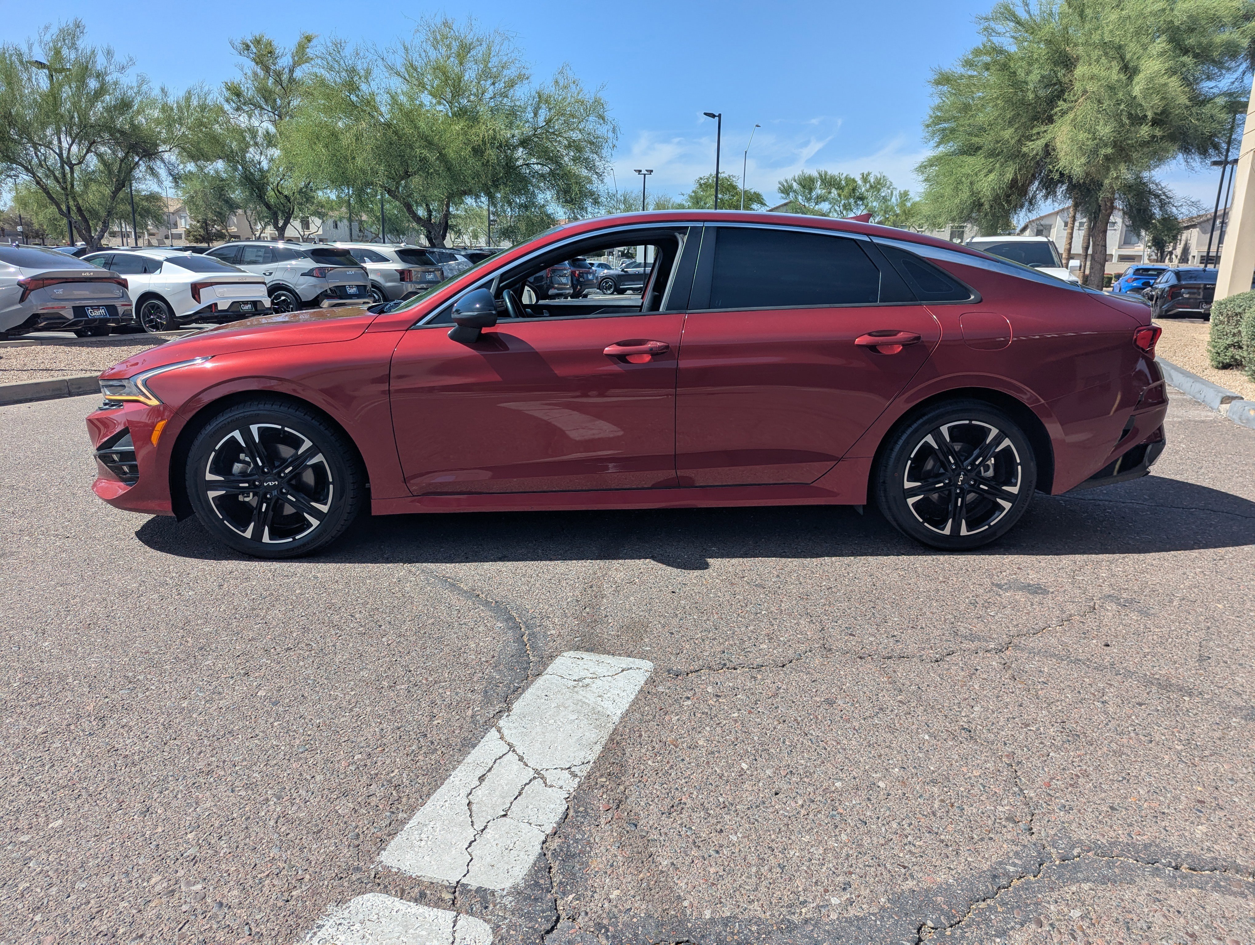 Certified Used 2022 Passion Red Kia GT-Line image 5
