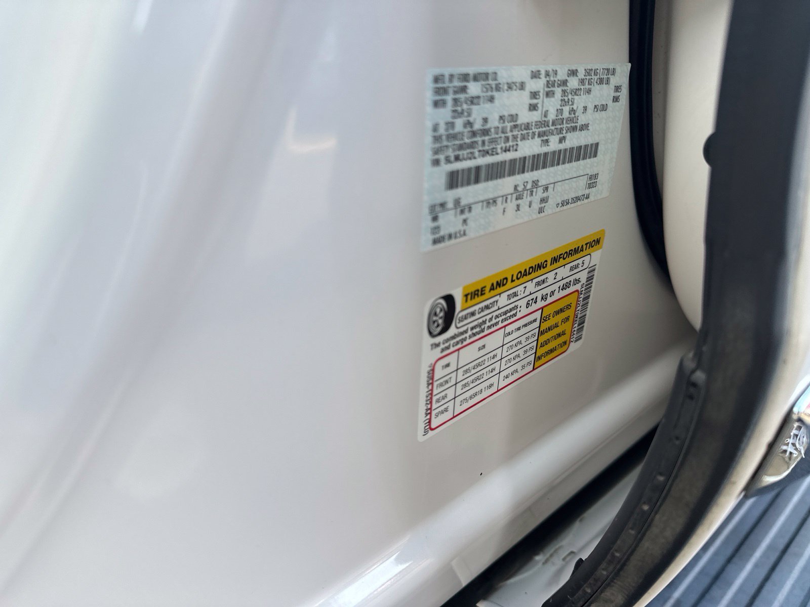 Used 2019 White Lincoln Reserve image 50