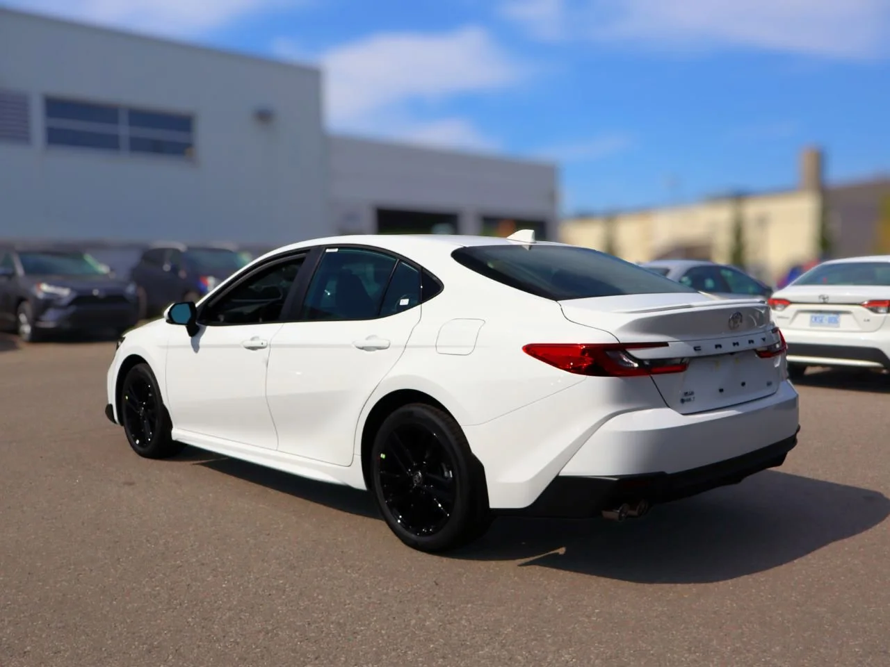 New 2026 White Toyota SE image 8