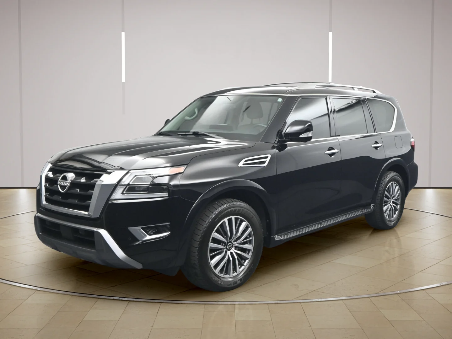 Certified Used 2024 Super Black Nissan SL image 3