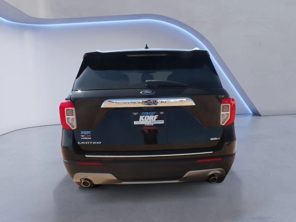 Used 2020 Agate Black Metallic Ford Limited image 6