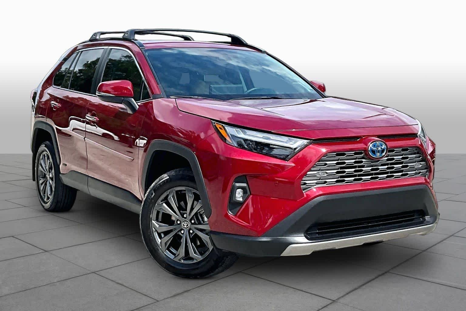Used 2024 Ruby Flare Pearl Toyota Hybrid Limited image 3