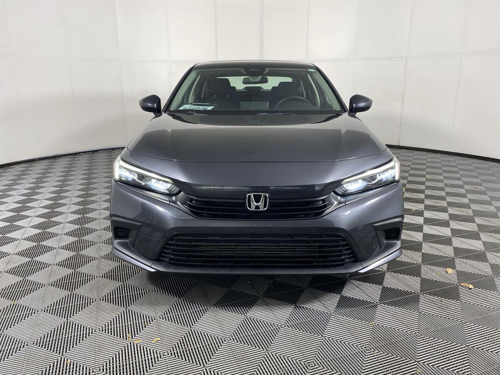 Certified Used 2024 Meteorite Gray Metallic Honda EX image 2