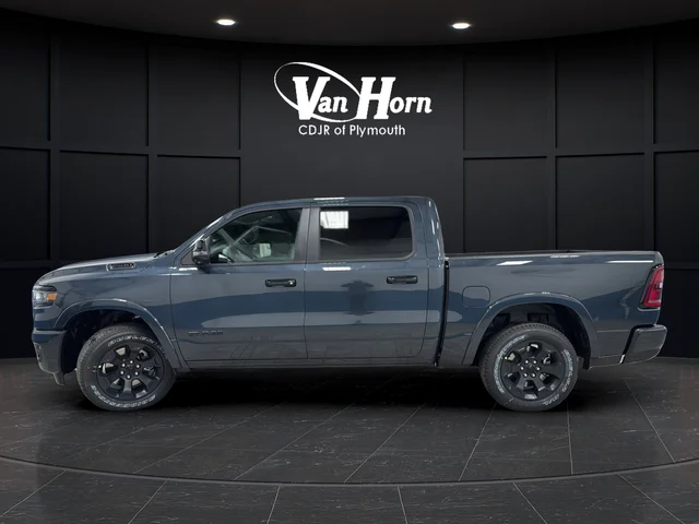 New 2026 Forged Blue Metallic Exterior Paint RAM Big Horn/Lone Star image 4