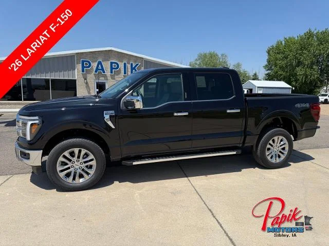 New 2026 Agate Black Metallic Ford Lariat® image 27