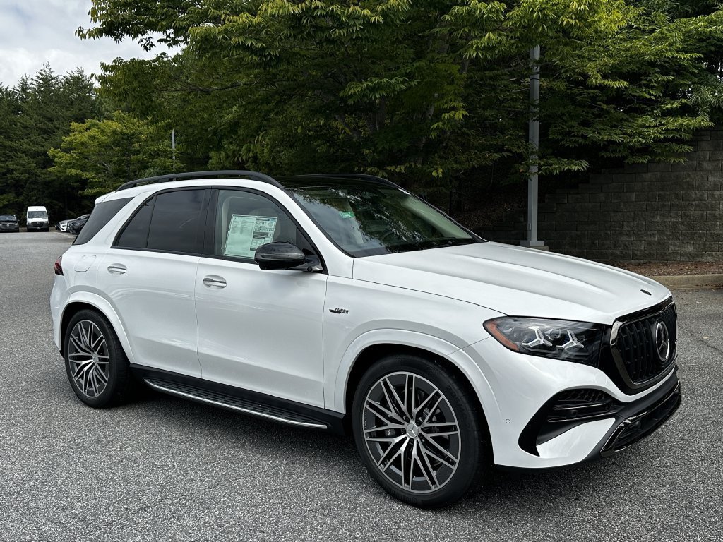 New 2027 MANUFAKTUR Moonlight White Metallic Mercedes-Benz AMG® GLE 53e image 39