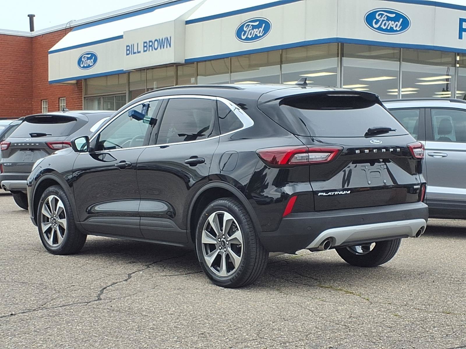 Used 2024 Agate Black Metallic Ford Platinum image 2