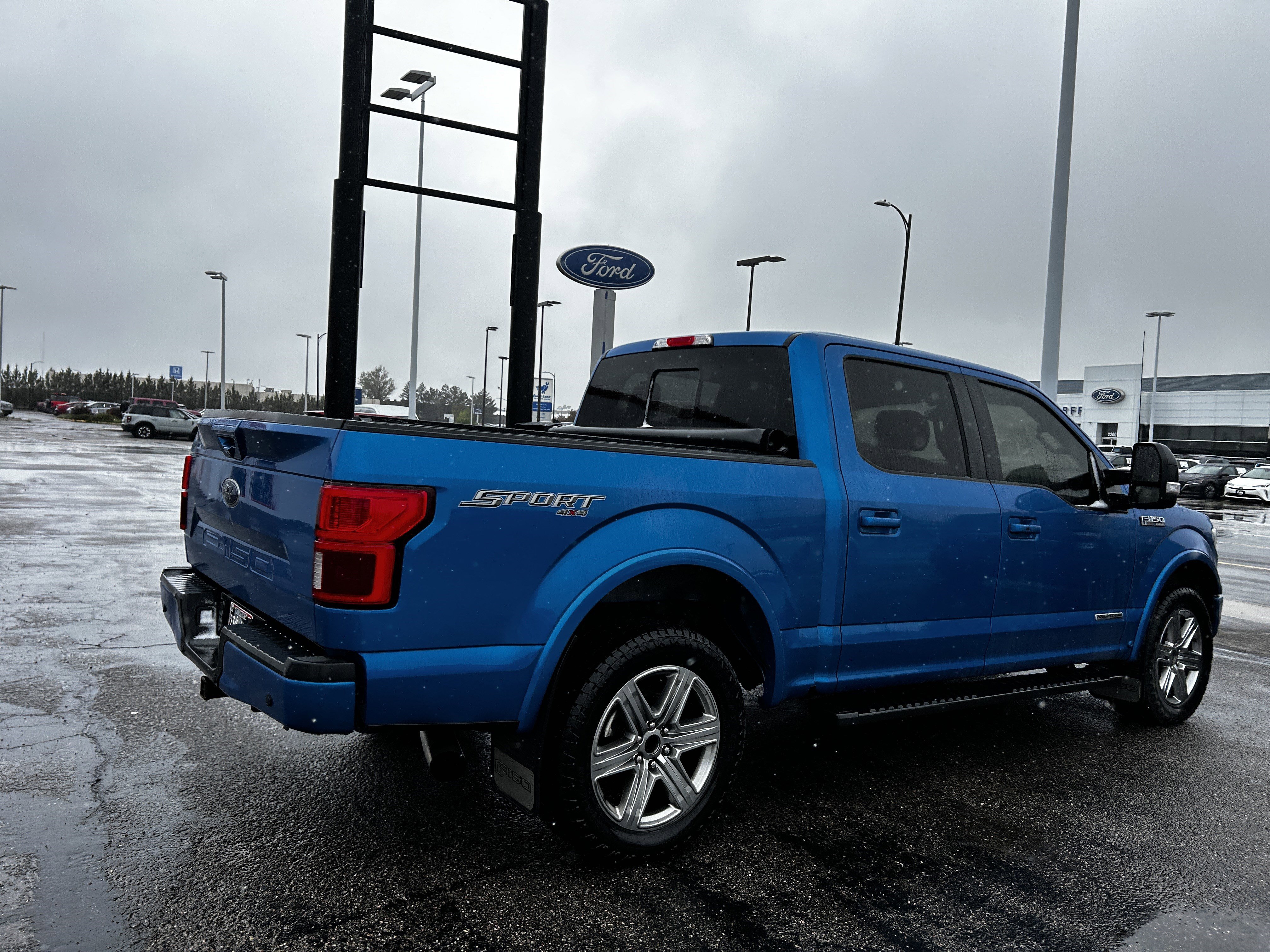 Certified Used 2019 Velocity Blue Metallic Ford LARIAT image 5