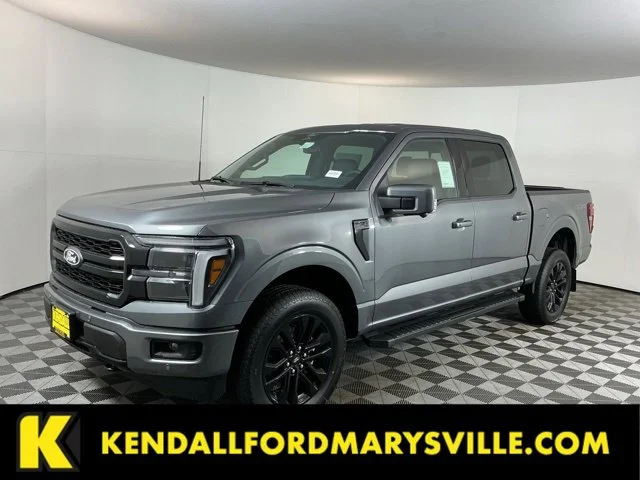New 2026 Carbonized Gray Metallic Ford Lariat image 1