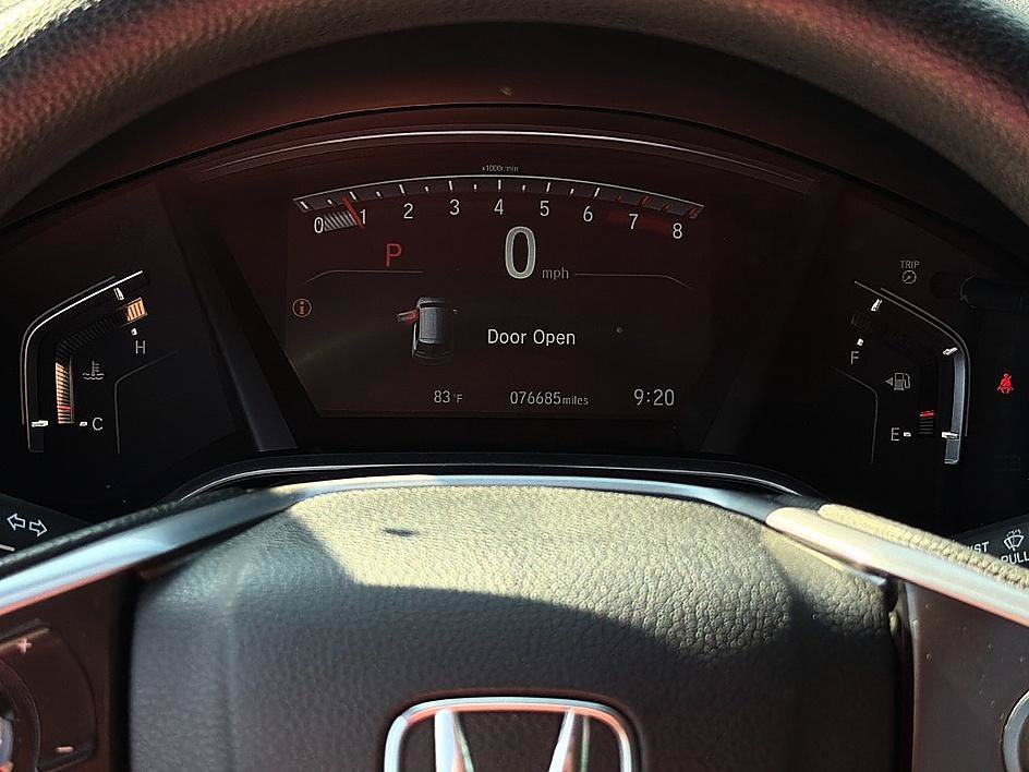 Used 2019 Crystal Black Pearl Honda EX image 12