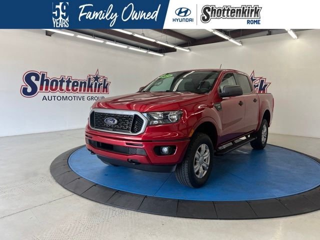 Used 2021 Red Ford XLT image 1